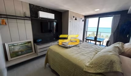 Flat com 1 dormitório à venda, 29 m² por R$ 420.000 - Intermares - Cabedelo/PB