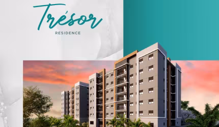 TRÉSOR Residence - Lançamento 2 a 3 quartos com suíte em Campinas.
