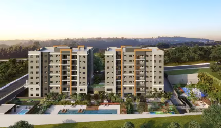 TRÉSOR Residence - Lançamento 2 a 3 quartos com suíte em Campinas.