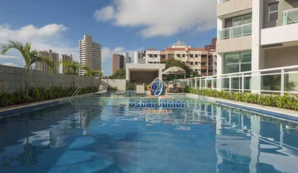 BELÍSSIMO Apartamento com 3 Quartos (2 Suítes) com ÁREA DE LAZER COMPLETA E EXCENLENTE LOCALIZAÇÃO, A Partir de R$ 831.000 - Guararapes - Fortaleza/CE