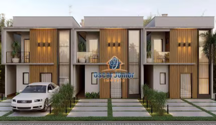 OS LANÇAMENTOS NO EUSÉBIO NÃO PARAM! Casas Duplex com 2 e 3 Suítes, 101 m² por R$ 538.000 - Eusébio - Eusébio/CE
