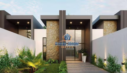 CONFORTO E SOFISTICAÇÃO NO MELHOR DO EUSÉBIO! 3 Suítes (1 Reversível) + Pé Direito Duplo, 101 m² A PARTIR DE R$ 489.700 - Eusébio - Eusébio/CE