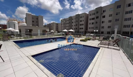 Apartamento com 2 Quartos (1 Suíte), Lazer Completo,  45 m² por R$ 230.000 - Passaré - Fortaleza/CE