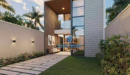 CONFIRA! Casa Duplex com 4 Quartos (3 Suítes) 134 m² A PARTIR DE R$ 659.900 - Eusébio - Eusébio/CE