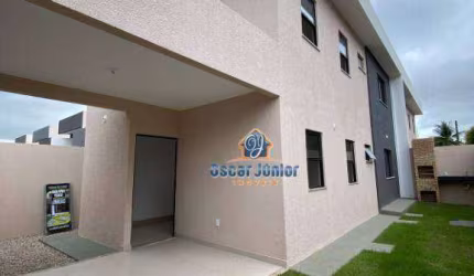 Casa Duplex com 4 Quartos (3 Suítes sendo 1 Reversível), 126 m² por R$ 480.000 - Paupina - Fortaleza/CE