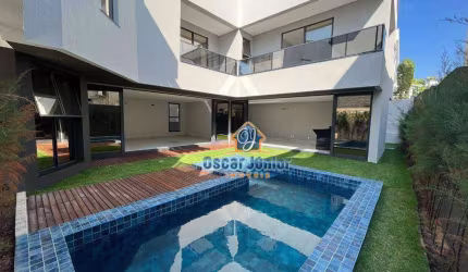Casa Duplex com 5 Suítes + Varanda Gourmet e Finíssimo Acabamento, 433 m² por R$ 4.300.000 - Condomínio Alphaville Fortaleza Residencial - Eusébio/CE