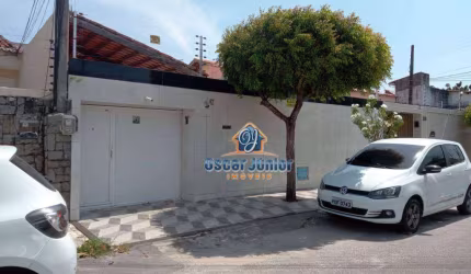 Casa Plana com 3 Quartos (2 Suítes) + Wc Social, 128 m² por R$ 600.000 - Cambeba - Fortaleza/CE