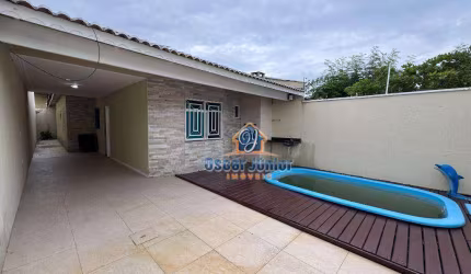 Casa Plana com 3 Quartos (1 Suíte) + Wc Social, 105 m² - venda por R$ 650.000 ou aluguel por R$ 3.200/mês - Jardim das Oliveiras - Fortaleza/CE