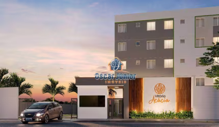 Apartamento com 2 dormitórios à venda, 38 m² por R$ 217.960,00 - Parque Santa Maria - Fortaleza/CE