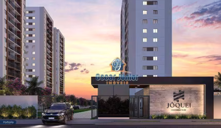 Apartamento com 2 dormitórios à venda, 48 m² por R$ 370.000,00 - Jóquei Clube - Fortaleza/CE