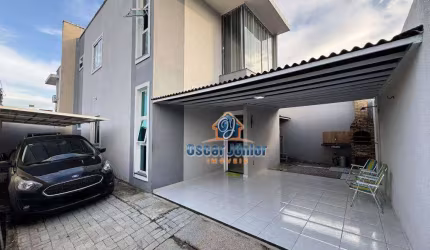 Casa Dúplex com 3 Quartos (1 Suíte) à venda, 100 m² por R$ 398.000 - Guaribas - Eusébio/CE