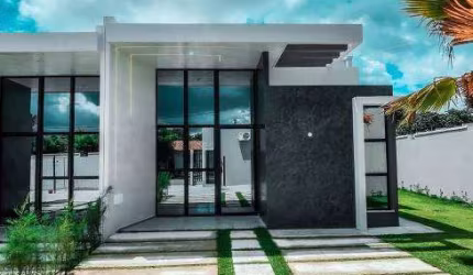 Casa de condomínio para venda possui 110 metros quadrados com 3 quartos em Centro - Eusébio - CE