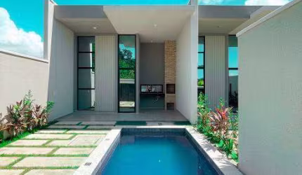 Casa para venda com 106 metros quadrados com 3 quartos em Precabura - Eusébio - CE