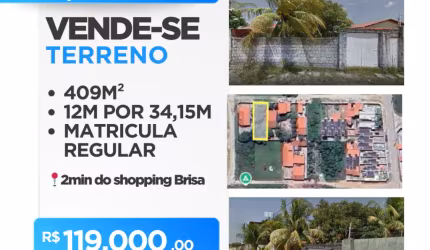 Terreno à venda no Loteamento Sol Nascente