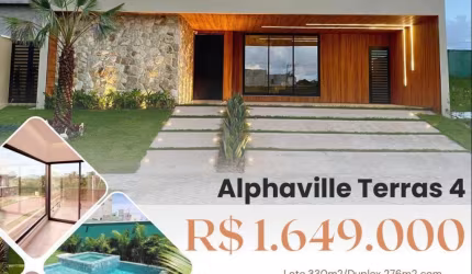 Lote exclusivo com 370m² à venda! Quadra BA2 – Lote 08