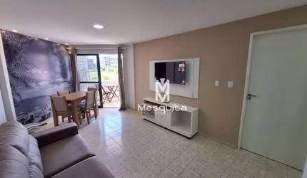 Flat Mobiliado em Intermares próximo a Praia 50m²