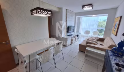 Apartamento para Locação em Cabedelo, Areia Dourada, 2 dormitórios, 1 suíte, 3 banheiros, 1 vaga