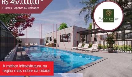 Apartamento com 2 dormitórios à venda, 66 m² por R$ 457.000,00 - Jardim Nova São João - São João da