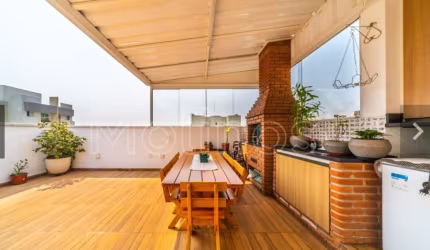 Cobertura, ensolara, semi-mobiliada, Direto com o proprietário!