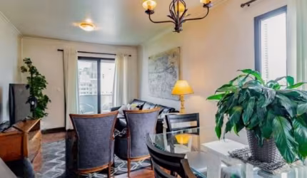 Lindo Apartamento no Brooklin com 98m² - 3 Quartos - 1 Suíte - 2 Banheiros e 1 vaga