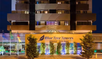 Flat com Serviços Exclusivos no Blue Tree Towers Millenium Porto Alegre Hotel!