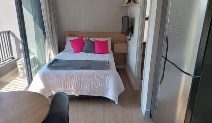 Studio Mobiliado e Decorado, Recém-Entregue! R$ 4.500 'Pacote' - Agende Sua Visita!