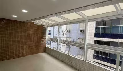 Apartamento com 3 quartos frente ao mar na Aviação em Praia Grande