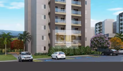 Apartamento com 3 dormitórios à venda, 80 m² por R$ 550.000,00 - Brisa da Mata - Jabotás - Paulínia/SP