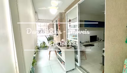 Apartamento de 3 quartos, suíte, varanda gourmet e vaga.
