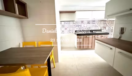 Apartamento com 2 quartos, suíte, varanda, vaga e lazer.