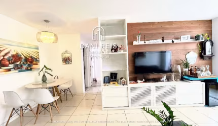 Apartamento com 2 quartos,3 banheiros e 1 vaga.
