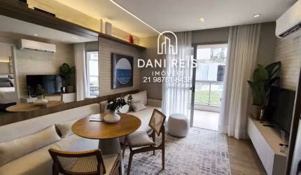 Apartamento de 1 quarto, suíte, varanda e vaga.