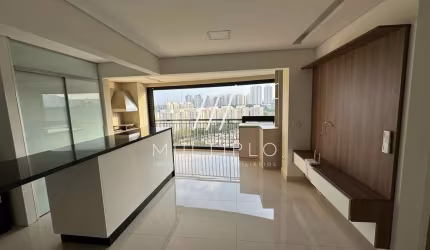 Lindo apartamento para locação em Alphaville com vista livre em andar alto