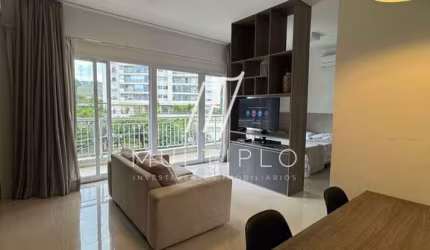 Apartamento mobiliado com 1 dormitório no Trix Tamboré excelente oportunidade