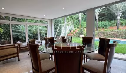 Experiência Toscana no Brasil!  Esta casa exclusiva para locação Tamboré 2