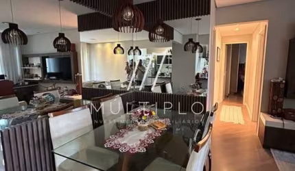 Apartamento com 74 m2 | 2 dormitórios (1 suíte) | 2 banheiros