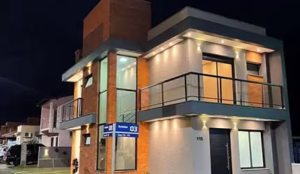 Casa em condomínio fechado com 3 quartos à venda na Rua Adams Filho, 4, Morada do Vale II, Gravataí por R$ 640.000