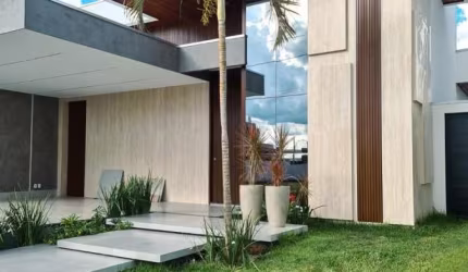 Vendo - Moderna casa térrea em terreno de 380 m2 e 205 m2 de área construída.