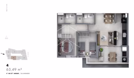 Residencial Apartamento em Marília