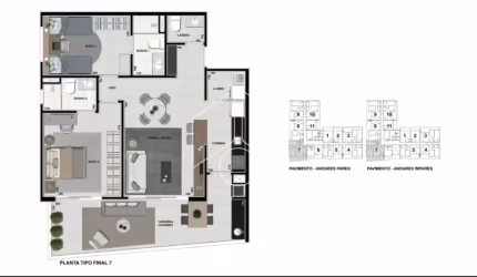 Residencial Apartamento em Marília