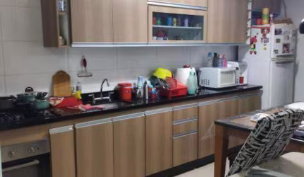 Sobrado com 3 dormitórios à venda, 147 m² por R$ 595.000,00 - Vila Valparaíso - Santo André/SP
