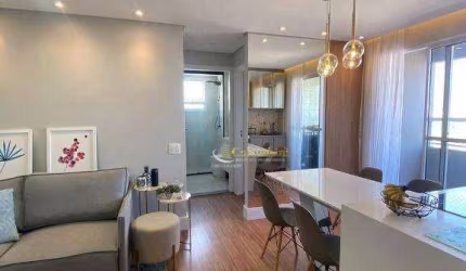 Apartamento com 2 dormitórios à venda, 50 m² por R$ 445.500,00 - Vila Metalúrgica - Santo André/SP