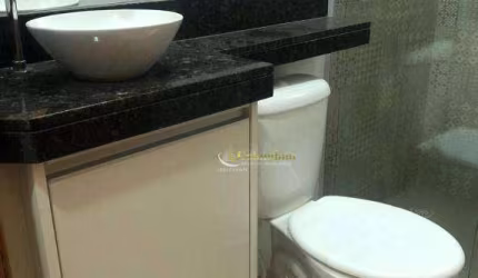 Apartamento com 2 dormitórios à venda, 62 m² por R$ 405.000,00 - Vila Tibiriçá - Santo André/SP