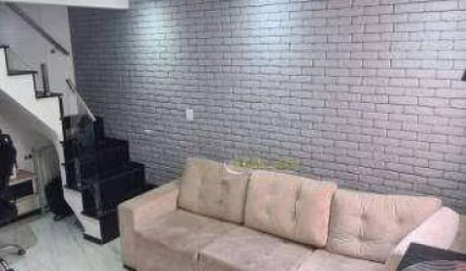 Cobertura com 2 dormitórios à venda, 110 m² por R$ 626.000,00 - Vila Scarpelli - Santo André/SP