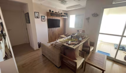 Apartamento com 3 dormitórios à venda, 77 m² - Campestre - Santo André/SP