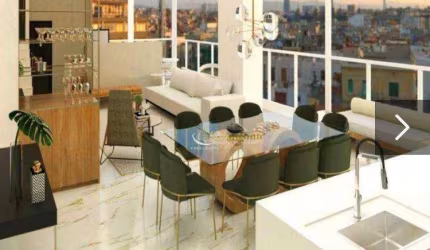Apartamento com 1 dormitório à venda, 118 m² - Cerqueira César - São Paulo/SP