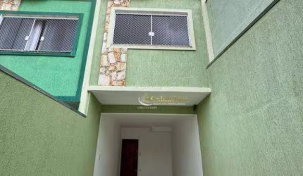 Sobrado com 2 dormitórios à venda, 105 m² - Vila Alto de Santo André - Santo André/SP