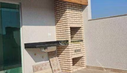 Cobertura com 2 dormitórios à venda, 102 m² por R$ 505.000 - Jardim das Maravilhas - Santo André/SP