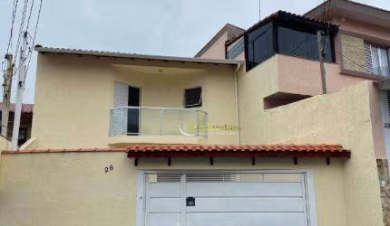 Sobrado com 3 dormitórios à venda, 193 m² por R$ 730.000,00 - Vila Helena - Santo André/SP
