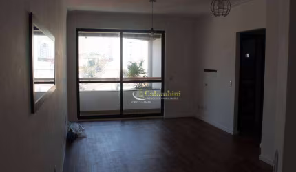 Apartamento com 2 dormitórios para alugar, 80 m² por R$ 3.940,73/mês - Vila Valparaíso - Santo André/SP